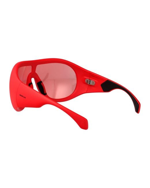Moncler Red Sunglasses
