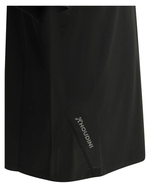 Houdini Sportswear Black "Pace Air" Crewneck T Shirt