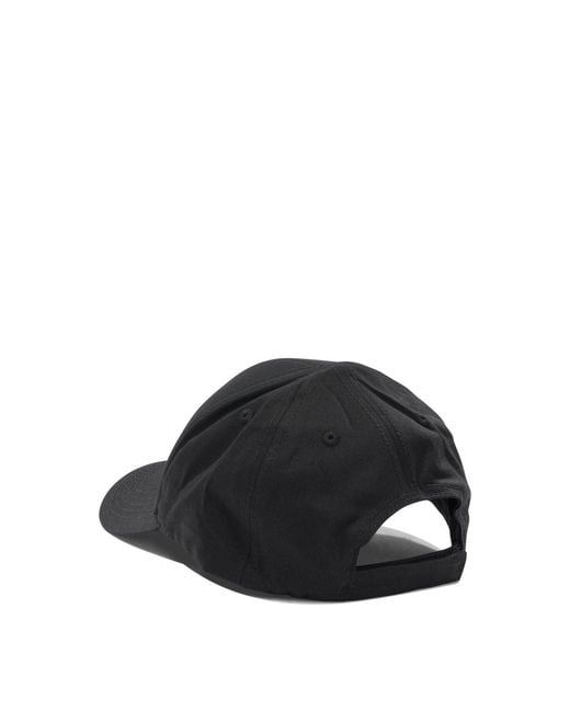 Autry Black Cotton Hat for men