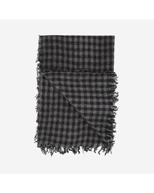 Faliero Sarti Paoletto Cashmere En Wool Blend Scarf in het Gray
