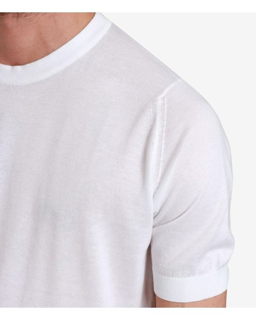 John Smedley White Sweaters