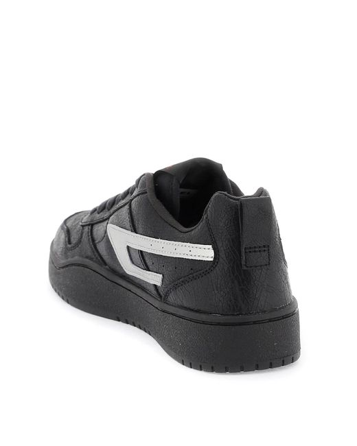 DIESEL Low 'ukiyo V2' Sneakers in het Black voor heren