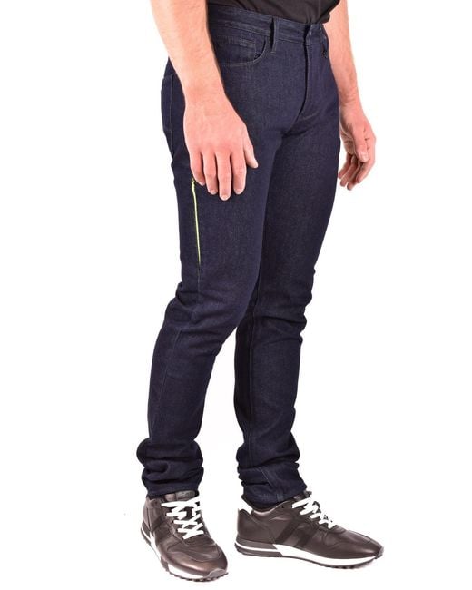 Emporio Armani Blue Jeans for men