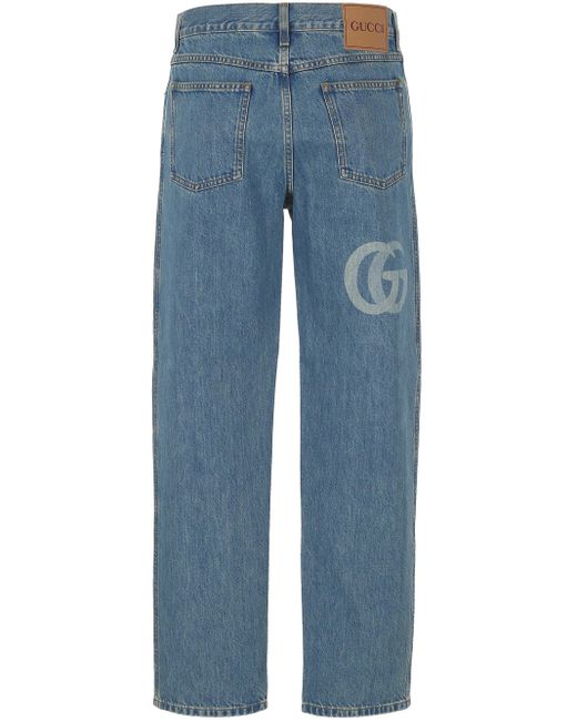 Gucci Blauwe En Ivoren Button Vliegbroeken in het Blue voor heren