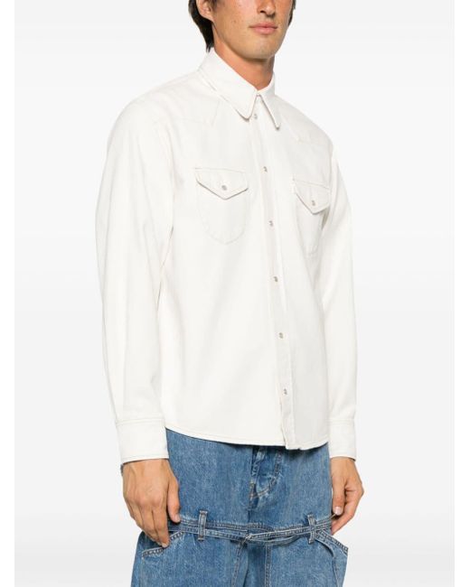 Bally White Cotton Shirt