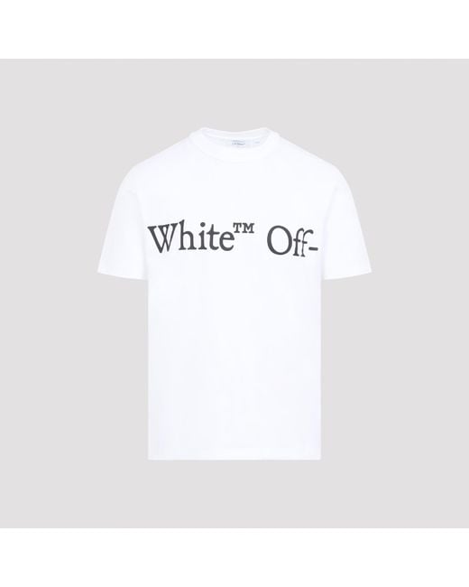 Off-White c/o Virgil Abloh White Bookish Scarf Regular S/S Tee