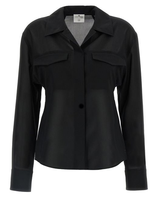 Courreges Pocket Shirt in het Black