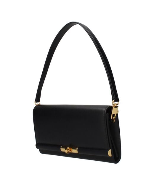Dolce & Gabbana Black Dolce&Gabbana Marlene Handbag Leather