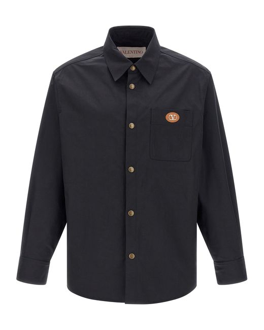 Valentino Garavani 'V Detail' Jacke in Blue für Herren