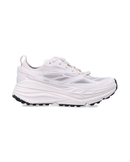 Hoka One One White Stinson One7 Sneakers