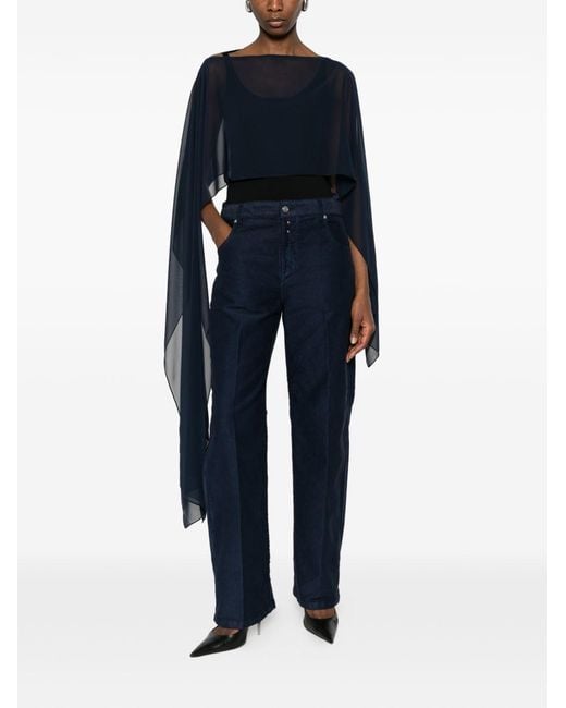 Gianluca Capannolo Blue Stole