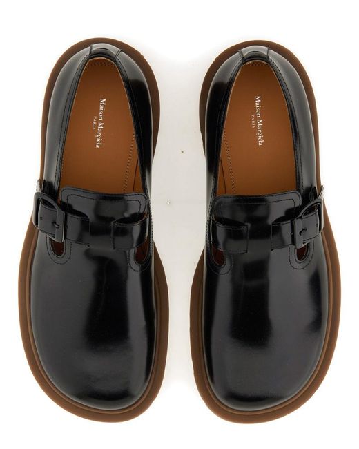 Maison Margiela Black Leather Monk