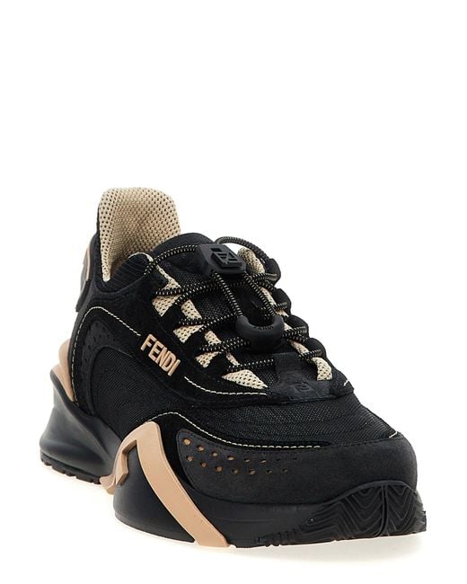 Fendi Black Sneakers " Flow"