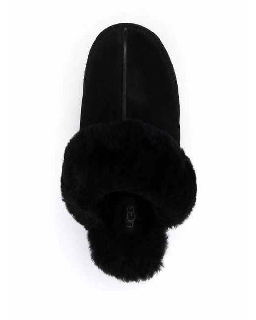 Ugg Black Disquette" Slipper