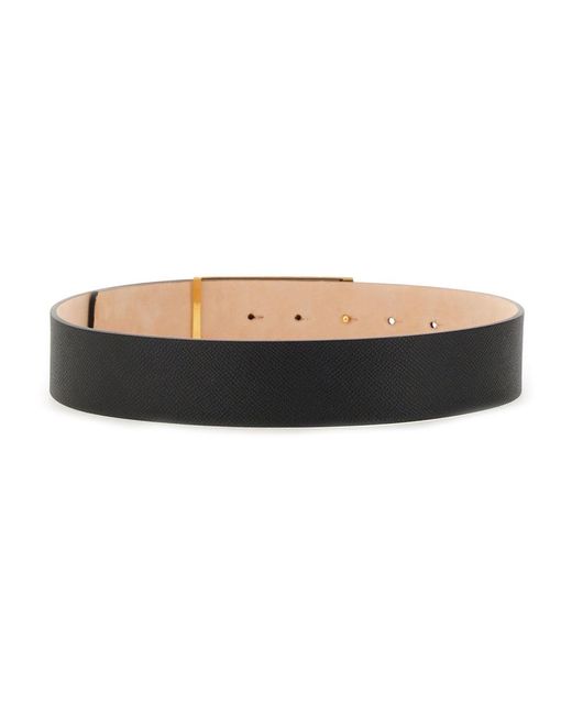 Victoria Beckham Natural Jumbo Frame Belt