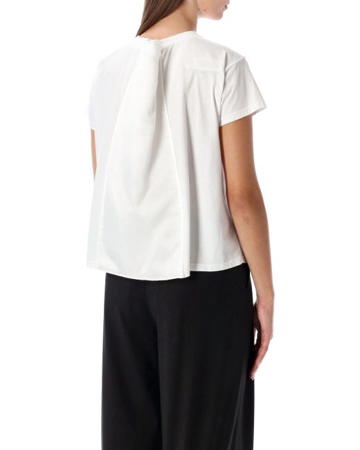 MM6 by Maison Margiela White T Shirts And Polos