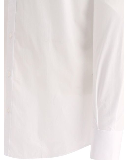 Dolce & Gabbana Gold Fit Hemd in White für Herren