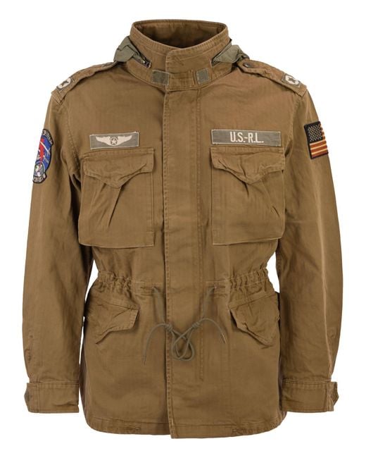 Polo Ralph Lauren The Iconic Field Jacket in Green for Men | Lyst
