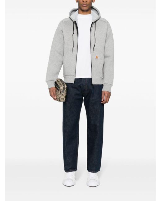 Carhartt Gray Hooded Sweatshirt