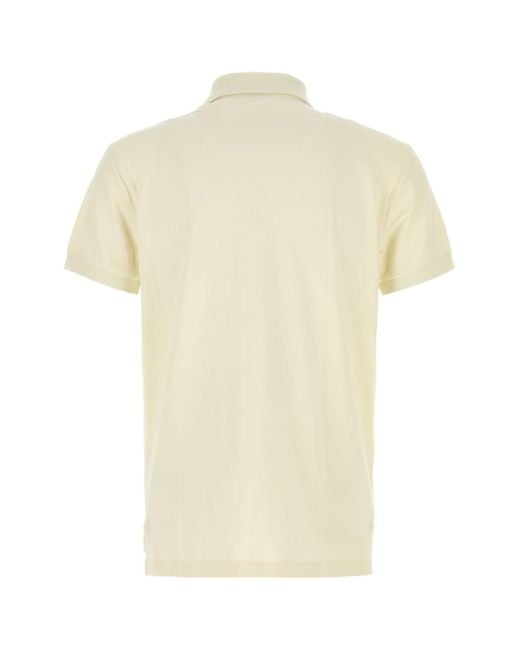 Polo Ralph Lauren Natural Ivory Piquet Polo Shirt