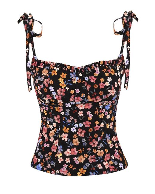 Mar De Margaritas Black Top