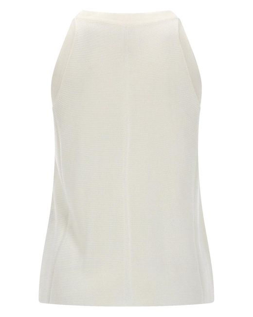 Loulou de Saison White Ohana American Armhole Top Ohana