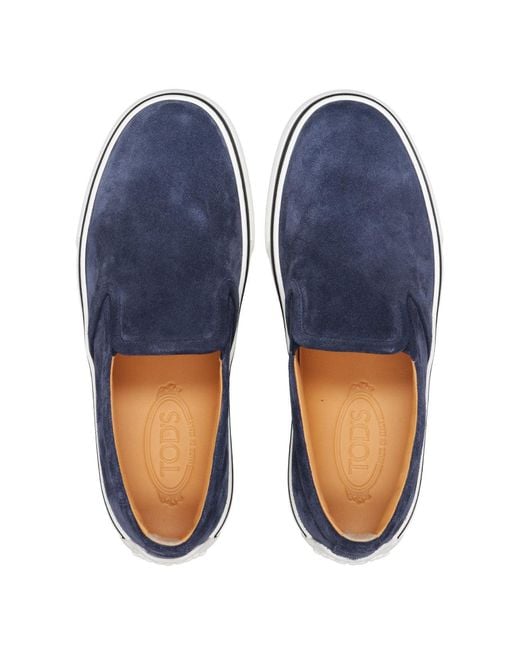 Tod's Blue Sneakers for men