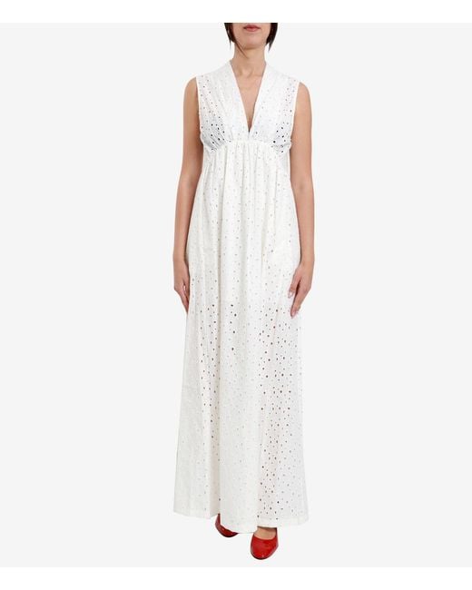 Semicouture White Dresses