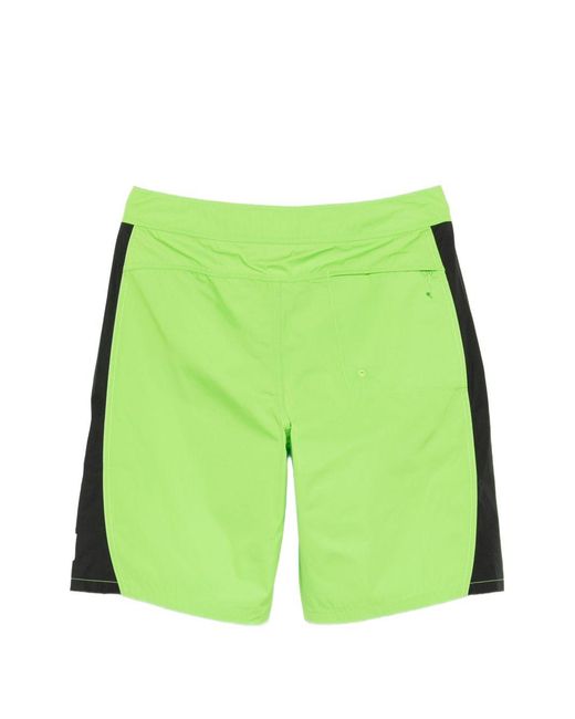 Stussy Green Colourblock Design