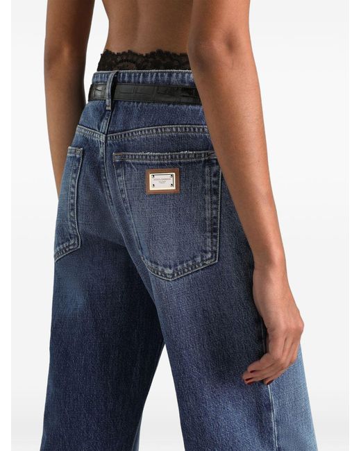 Dolce & Gabbana Blue Denim Cotton Jeans