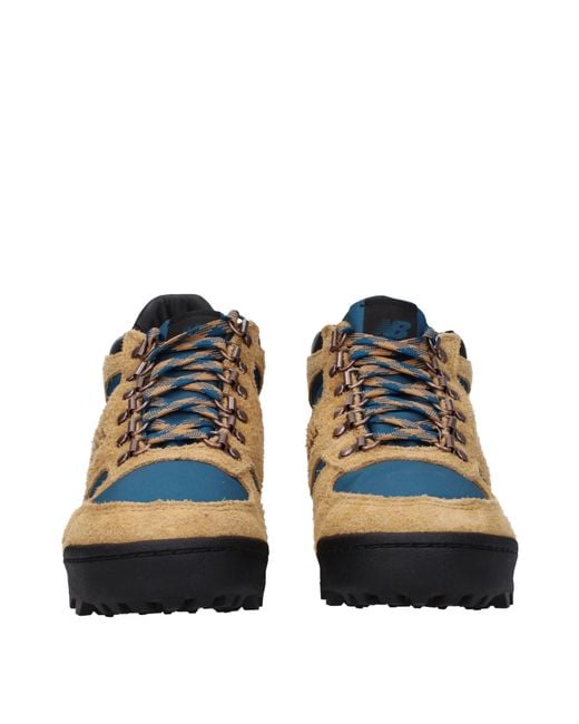 New Balance Blue Stivaletti Uomo Camoscio Marrone/Blaster for men