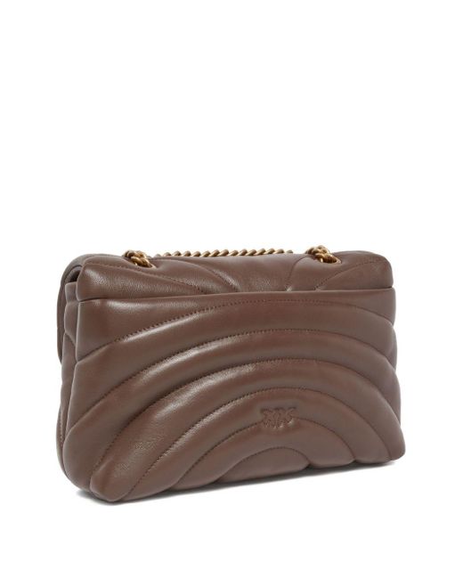 Sac Porté Épaule Matelassé Pinko en coloris Brown