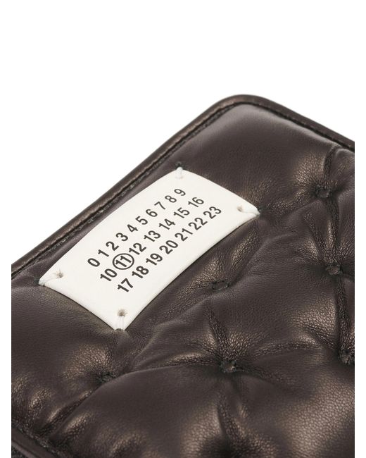 Maison Margiela Black Glam Slam Quilted Small Wallet