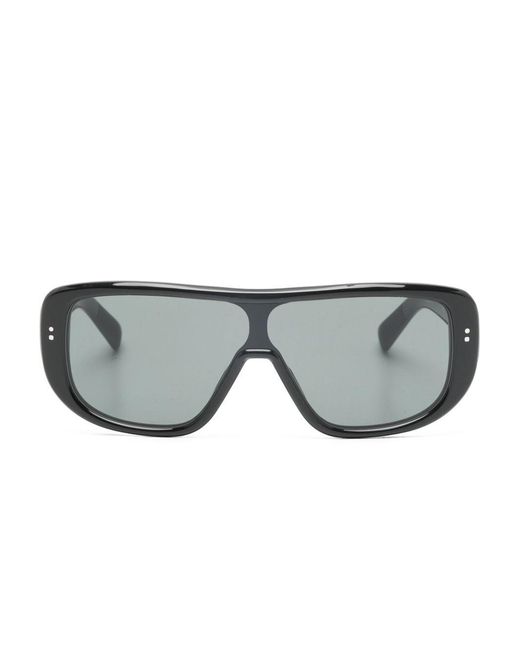 Gafas de sol con montura rectangular Jacquemus de color Gray