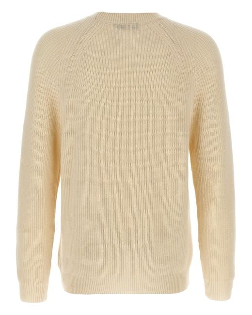 Zanone Natural Cashmere Sweater for men