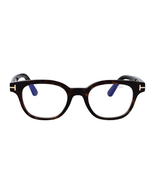 Tom Ford Brown Squared Optical Ft6130 B 052