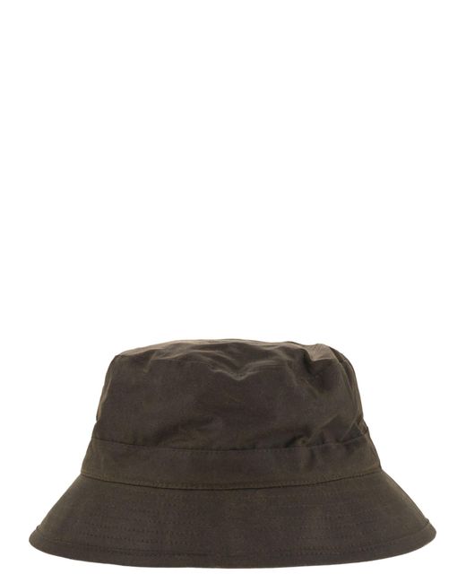 Barbour Green Sporthut Wax for men