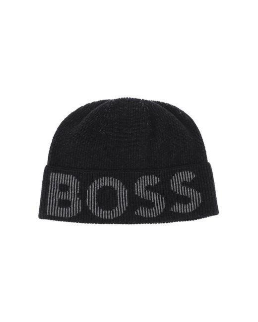 Boss Lamico Logo Mütze in Black für Herren