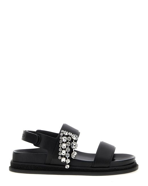 Jimmy Choo Black 'Verity' Sandalen
