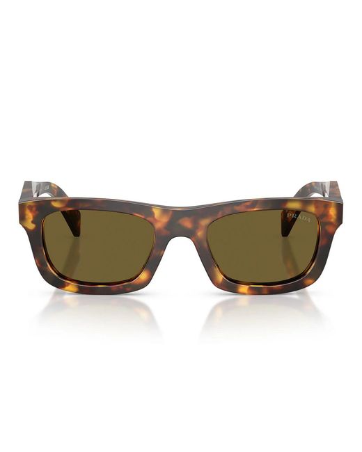 Prada Zonnebril Prc06 S 14 L09 Z Honing Schildpad/donkerbruin Dames in het Brown