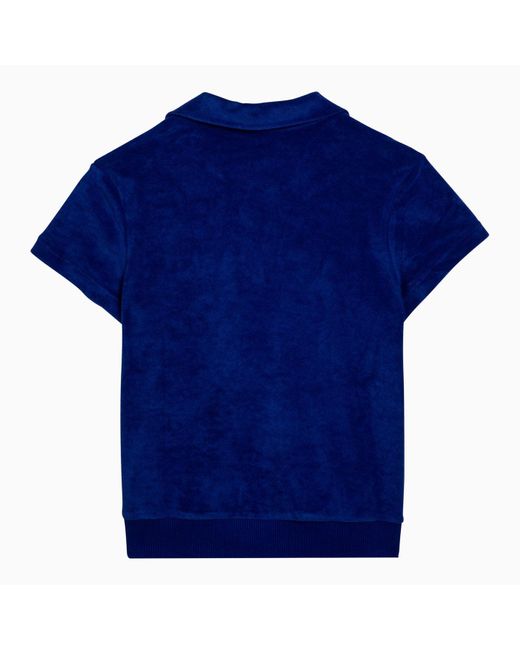 Polo Ralph Lauren Blue Royal Chenille Polo Shirt