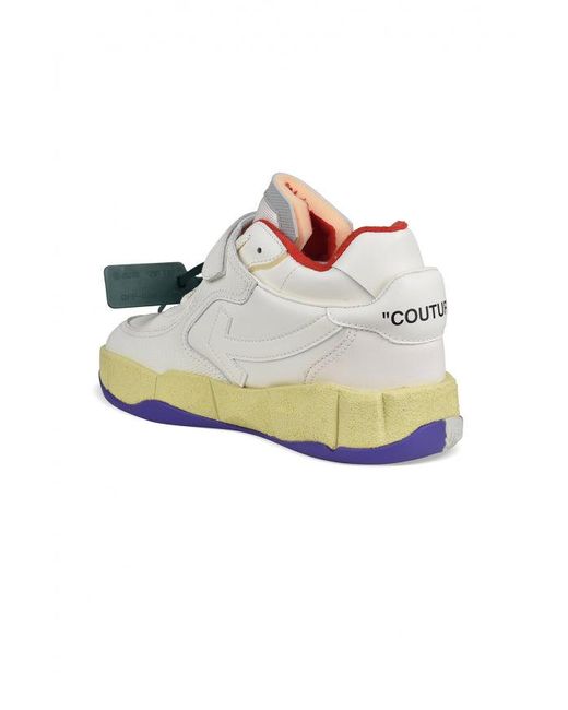 Off-White c/o Virgil Abloh Multicolor Puzzle Couture Sneakers"