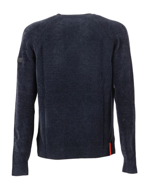 Rrd Blue Velvet Round Knit