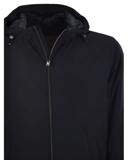 Herno Nylon Travel Jacket in het Black voor heren