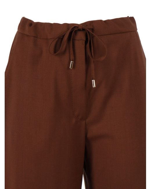 Max Mara Brown Trousers