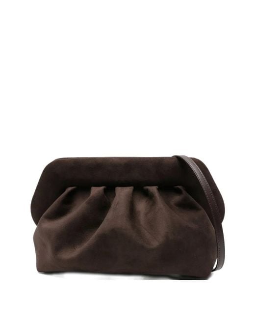 THEMOIRÈ Black Pleated Clutch