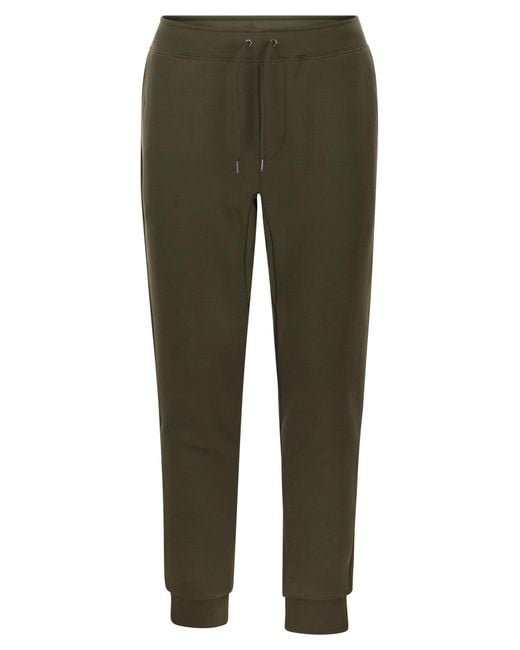 Polo Ralph Lauren Green Double-Knit Jogging Trousers for men