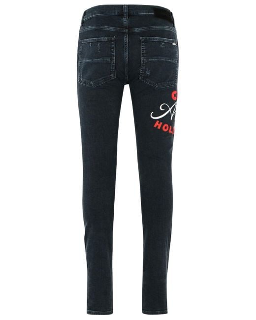 Amiri Blue Cotton Jeans for men