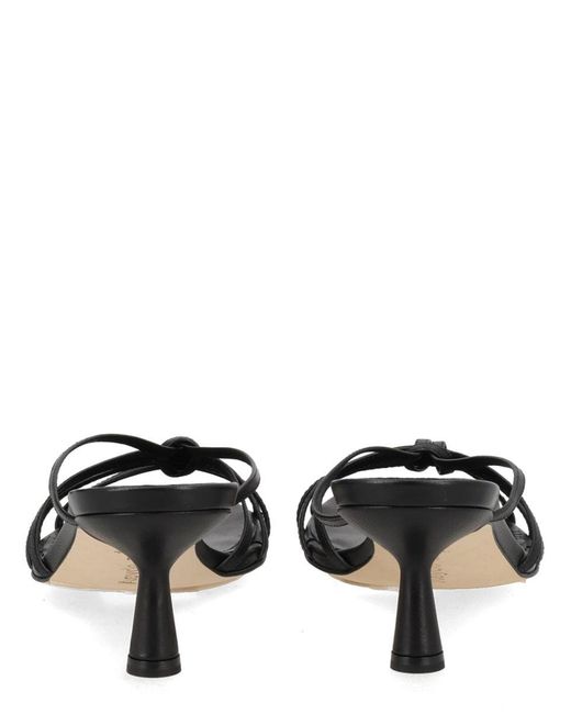 Aeyde Black Slip-On Heels
