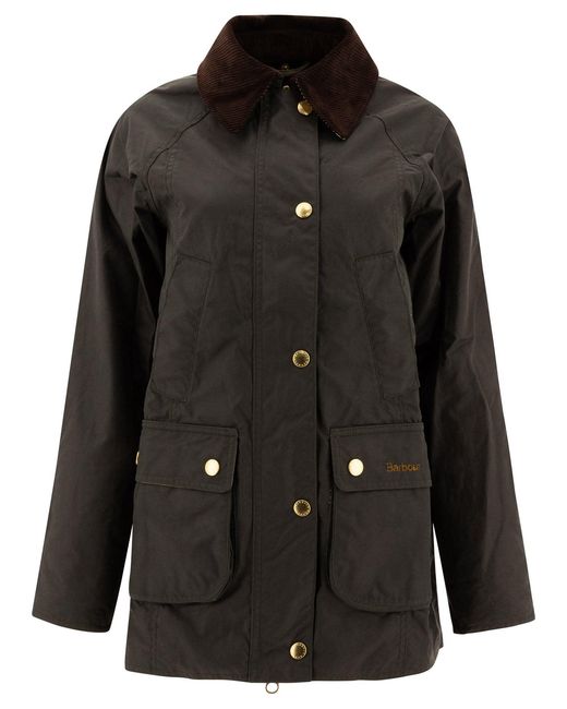 Barbour Black Classic Cotton Jacket